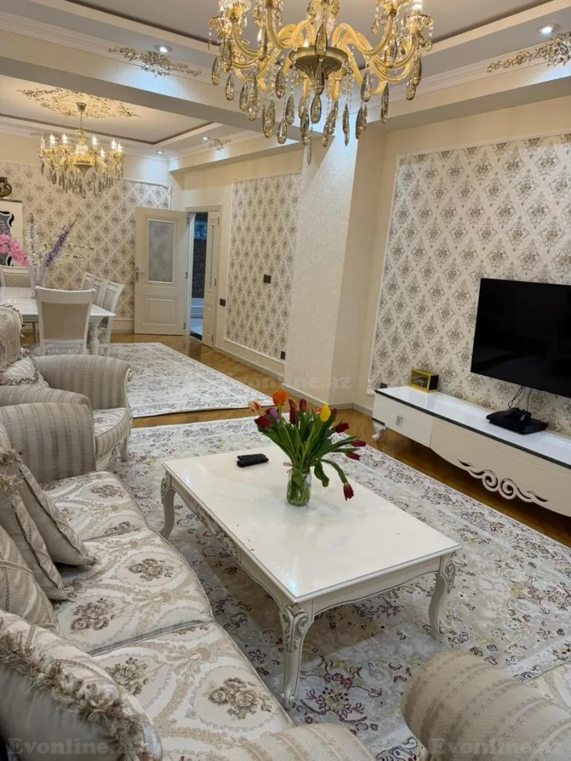 Satılır 3 otaqlı Mənzil Yeni tikili 161 m² Həzi Aslanov m. - şəkil 3
