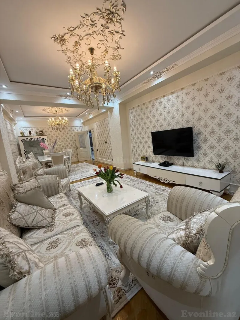 Satılır 3 otaqlı Mənzil Yeni tikili 161 m² Həzi Aslanov m. - şəkil 4