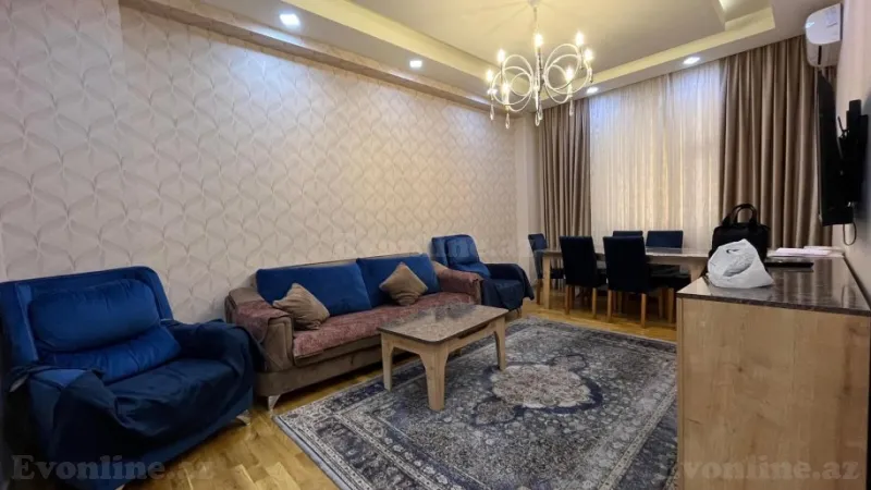 Kirayə verilir 3 otaqlı Mənzil Yeni tikili 110 m² Nəriman Nərimanov m. - şəkil 2