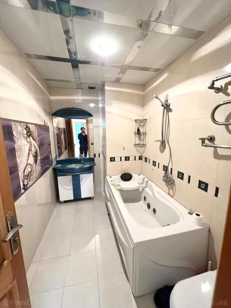 Kirayə verilir 3 otaqlı Mənzil Yeni tikili 100 m² Həzi Aslanov - şəkil 9