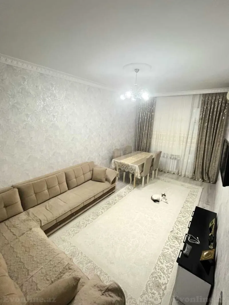 Satılır 3 otaqlı Mənzil Yeni tikili 88 m² Köhnə Günəşli - şəkil 3