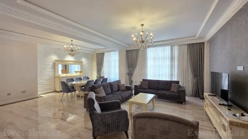 4 otaqlı Mənzil 200 m² Xətai r. Kirayə verilir