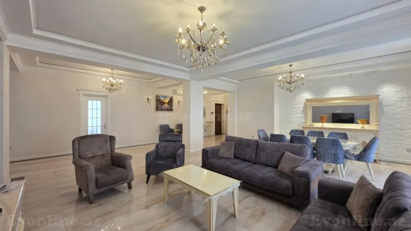 Kirayə verilir 4 otaqlı Mənzil Yeni tikili 200 m² Xətai r. - şəkil 6