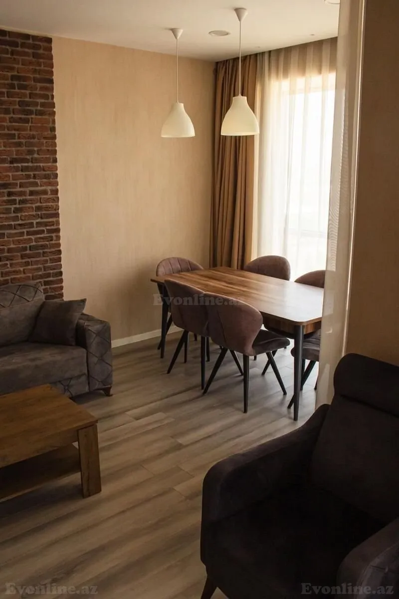 Kirayə verilir 2 otaqlı Mənzil Yeni tikili 90 m² Gənclik m. - şəkil 5