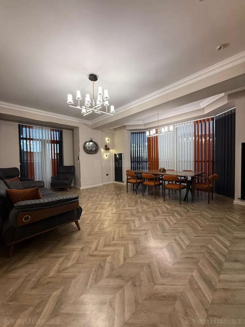 Satılır 3 otaqlı Mənzil Yeni tikili 137 m² 8 Noyabr m. - şəkil 2