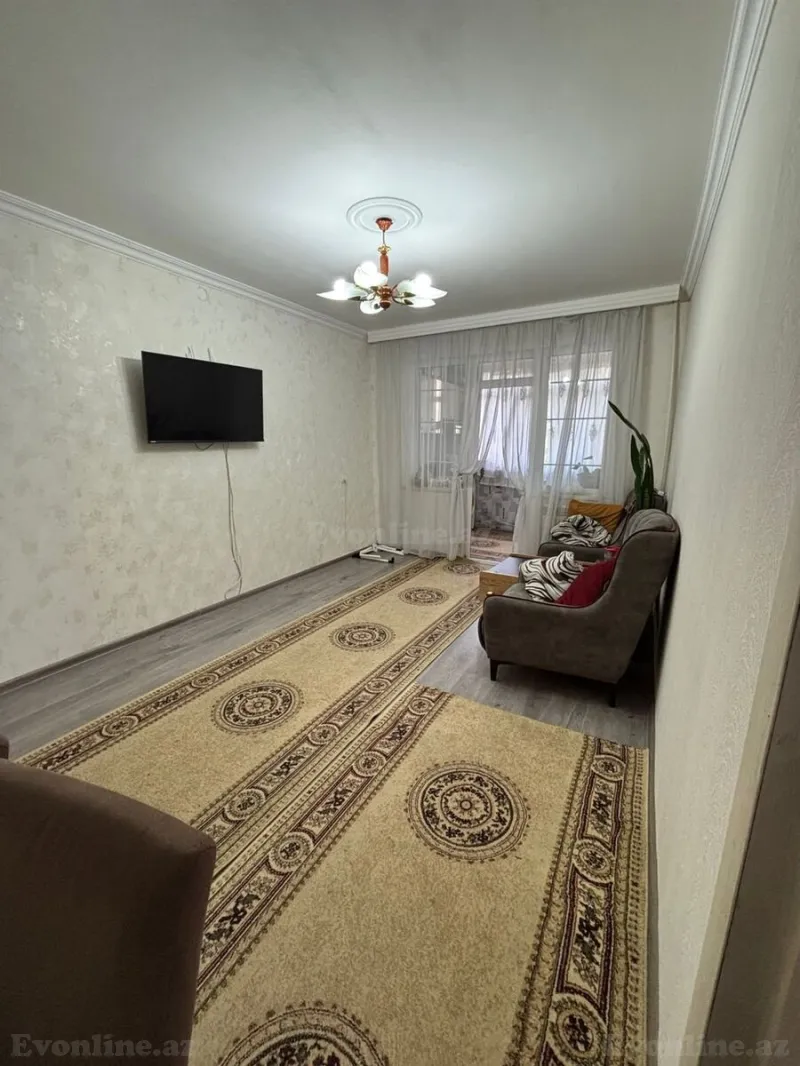 Satılır 3 otaqlı Mənzil Köhnə tikili 55 m² Xalqlar Dostluğu m. - şəkil 2