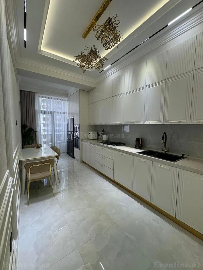 Satılır 4 otaqlı Mənzil Yeni tikili 125 m² Nəsimi r. - şəkil 8