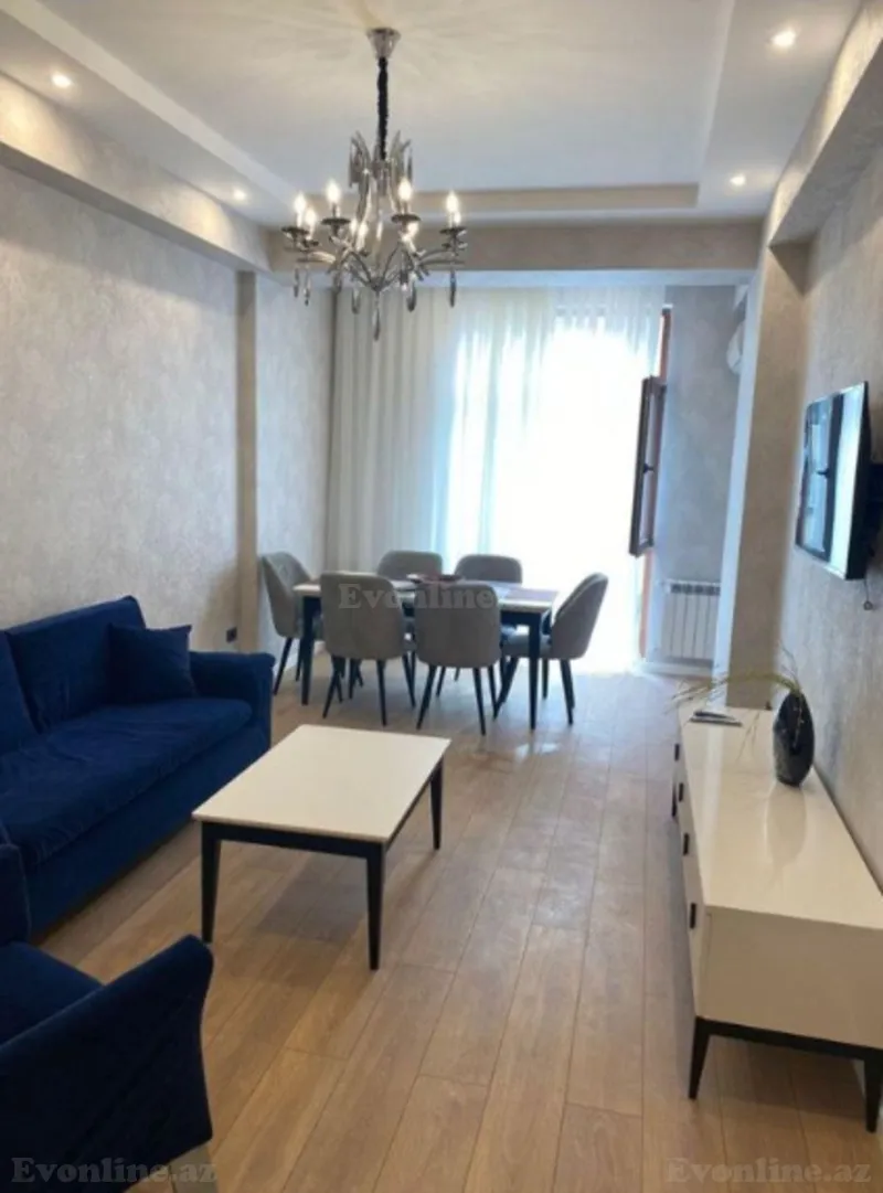 Kirayə verilir 2 otaqlı Mənzil Yeni tikili 70 m² Nəsimi r. - şəkil 4