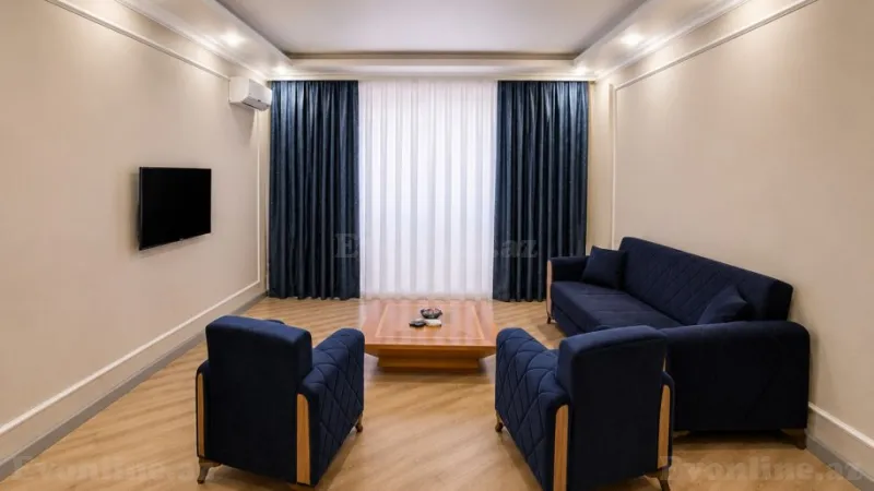 Kirayə verilir 2 otaqlı Mənzil Yeni tikili 90 m² 8-ci mikrorayon - şəkil 4