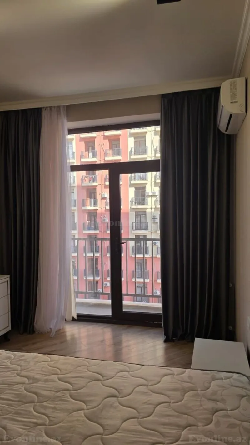 Kirayə verilir 2 otaqlı Mənzil Yeni tikili 90 m² 8-ci mikrorayon - şəkil 14