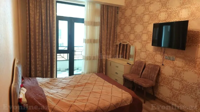 Satılır 2 otaqlı Mənzil Yeni tikili 55 m² Nəsimi r. - şəkil 3