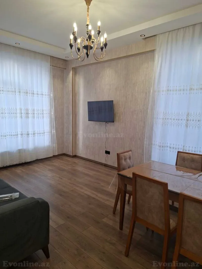 Kirayə verilir 2 otaqlı Mənzil Yeni tikili 60 m² 7-ci mikrorayon - şəkil 3