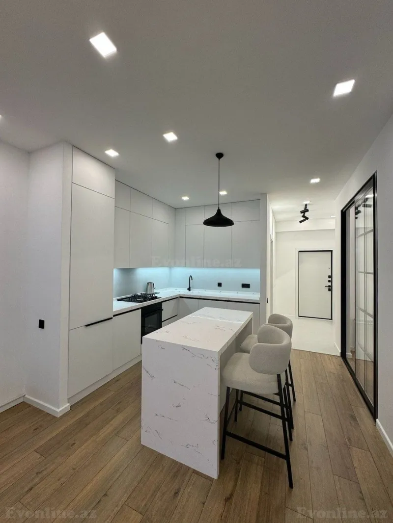 Kirayə verilir 3 otaqlı Mənzil Yeni tikili 72 m² Xətai m. - şəkil 4