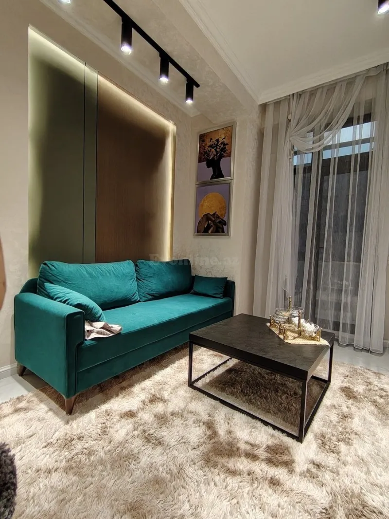 Satılır 2 otaqlı Mənzil Yeni tikili 42 m² Qara Qarayev m. - şəkil 2