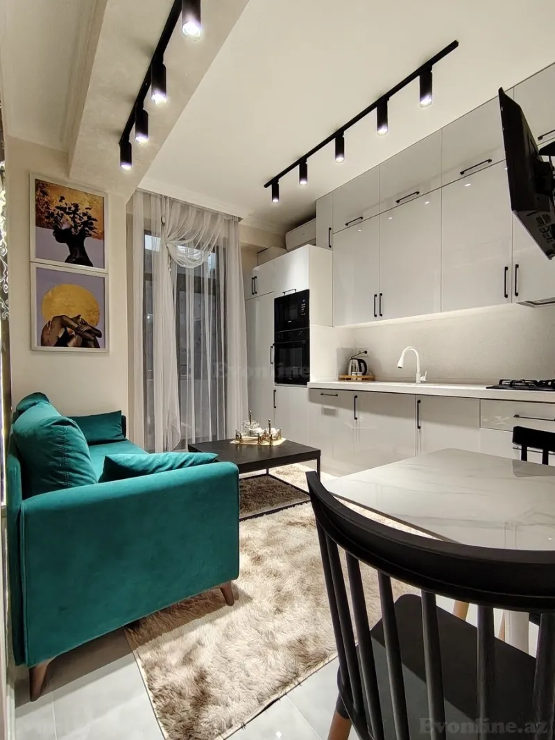Satılır 2 otaqlı Mənzil Yeni tikili 42 m² Qara Qarayev m. - şəkil 3