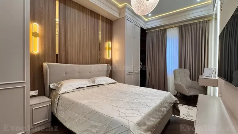 Kirayə verilir 3 otaqlı Mənzil Yeni tikili 135 m² Xətai m. - şəkil 5