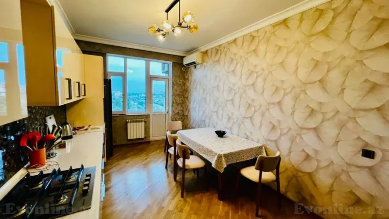Satılır 3 otaqlı Mənzil Yeni tikili 145 m² İnşaatçılar m. - şəkil 4