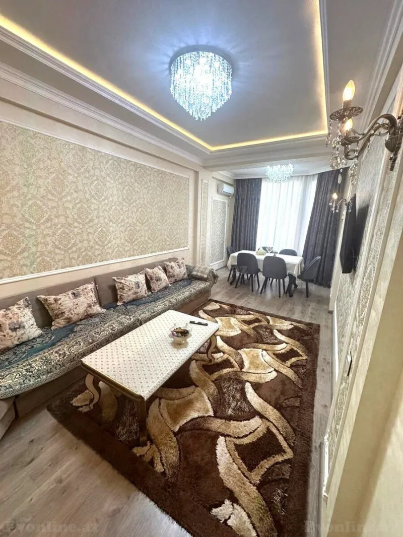 Satılır 3 otaqlı Mənzil Yeni tikili 98 m² Həzi Aslanov m. - şəkil 4