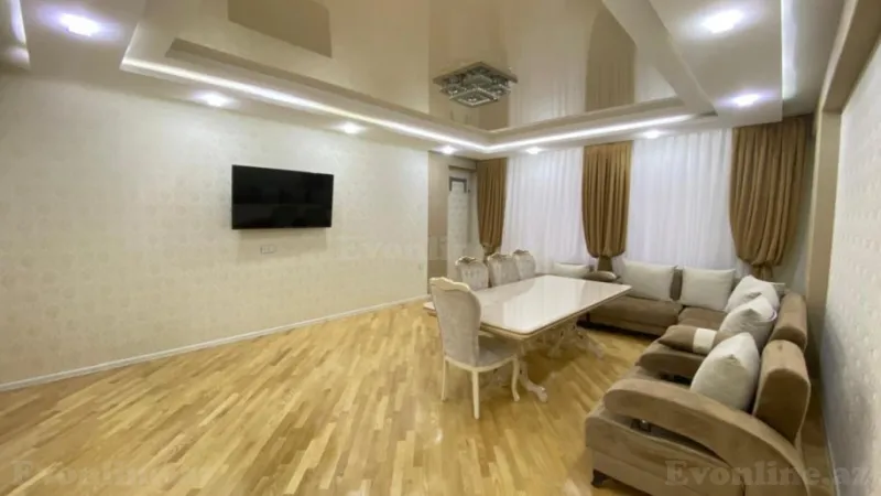 Kirayə verilir 3 otaqlı Mənzil Yeni tikili 155 m² Nizami r.