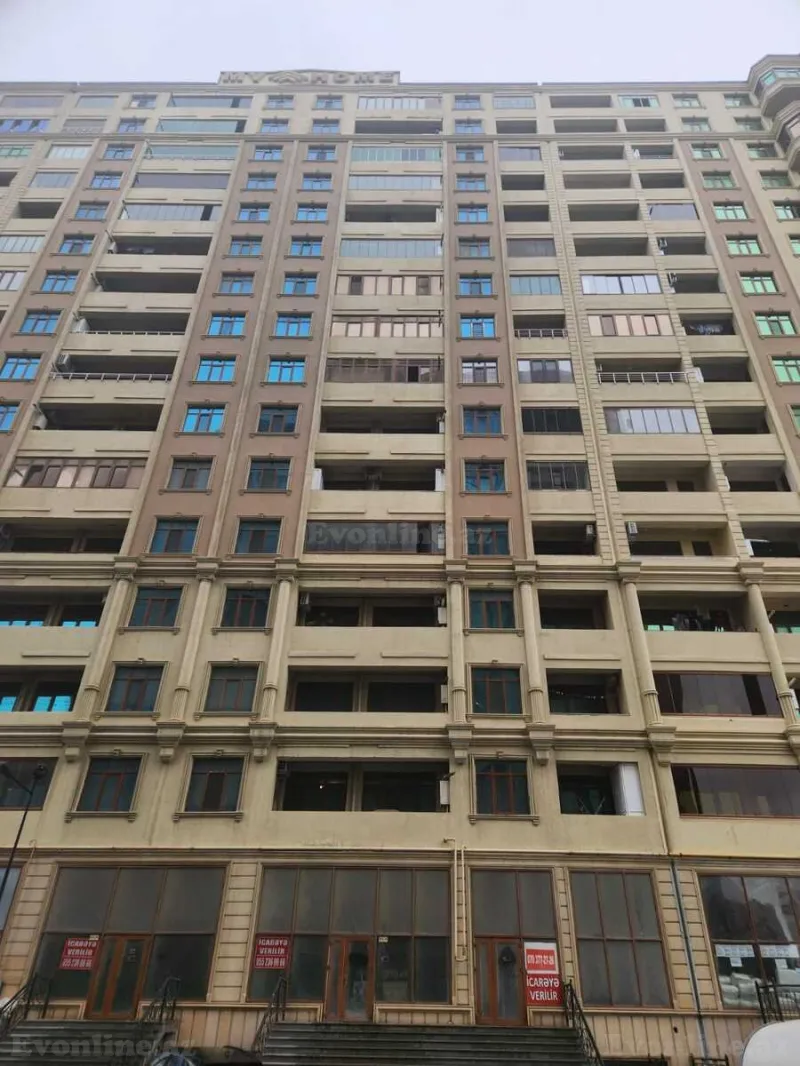 Kirayə verilir 3 otaqlı Mənzil Yeni tikili 94 m² Qara Qarayev m.