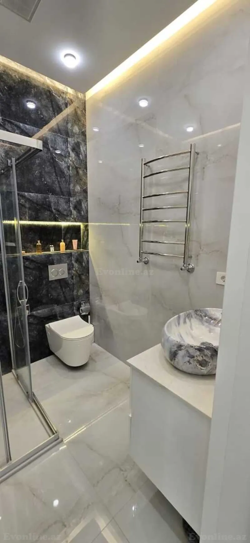 Satılır 2 otaqlı Mənzil Yeni tikili 55 m² Əmircan - şəkil 12