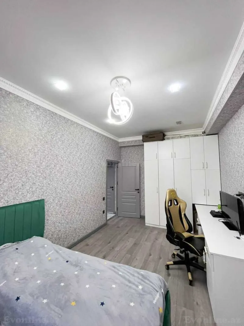 Satılır 3 otaqlı Mənzil Yeni tikili 135 m² Qara Qarayev m. - şəkil 8