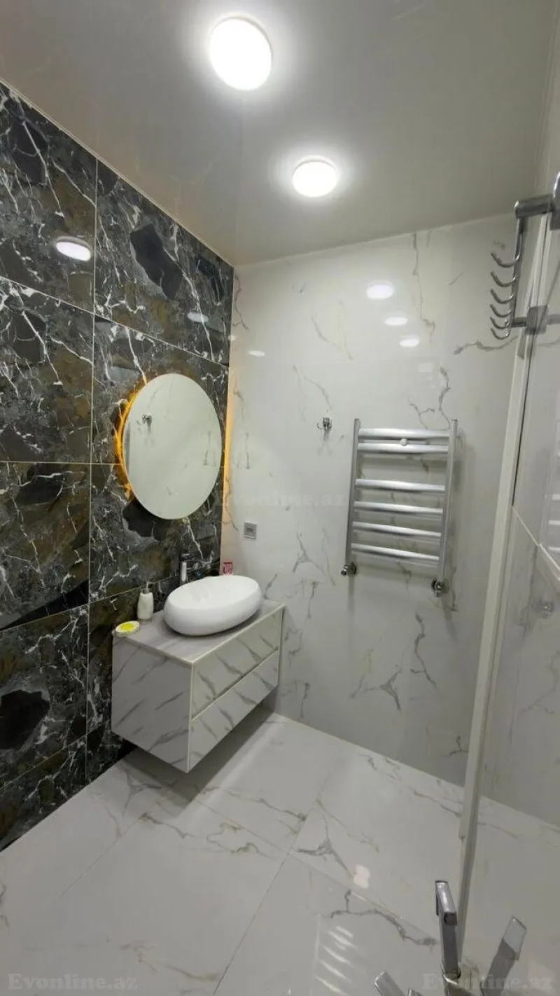 Satılır 2 otaqlı Mənzil Yeni tikili 82.2 m² Qara Qarayev m. - şəkil 17