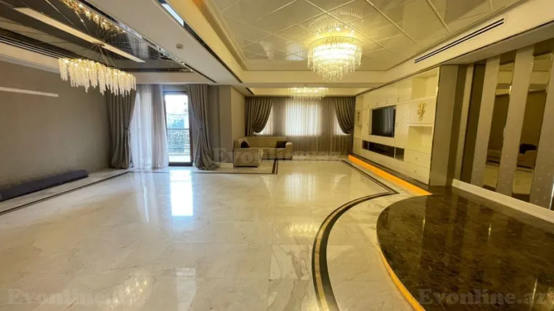 Kirayə verilir 5 otaqlı Mənzil Yeni tikili 400 m² Xətai r. - şəkil 2