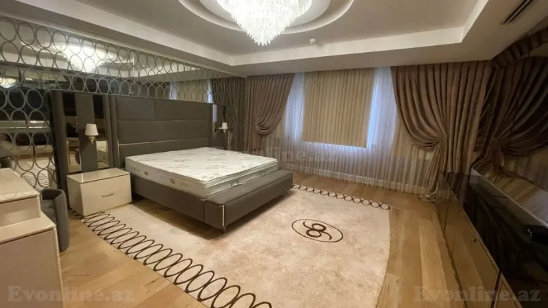 Kirayə verilir 5 otaqlı Mənzil Yeni tikili 400 m² Xətai r. - şəkil 9