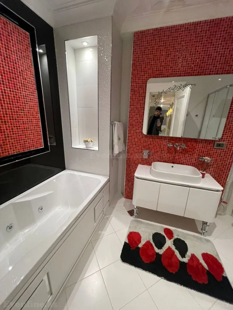 Kirayə verilir 5 otaqlı Mənzil Yeni tikili 400 m² Xətai r. - şəkil 23