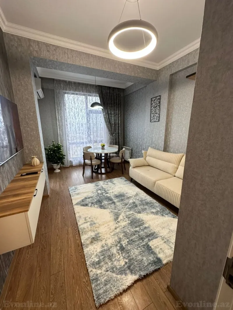 Kirayə verilir 2 otaqlı Mənzil Yeni tikili 63 m² Nəriman Nərimanov m. - şəkil 3