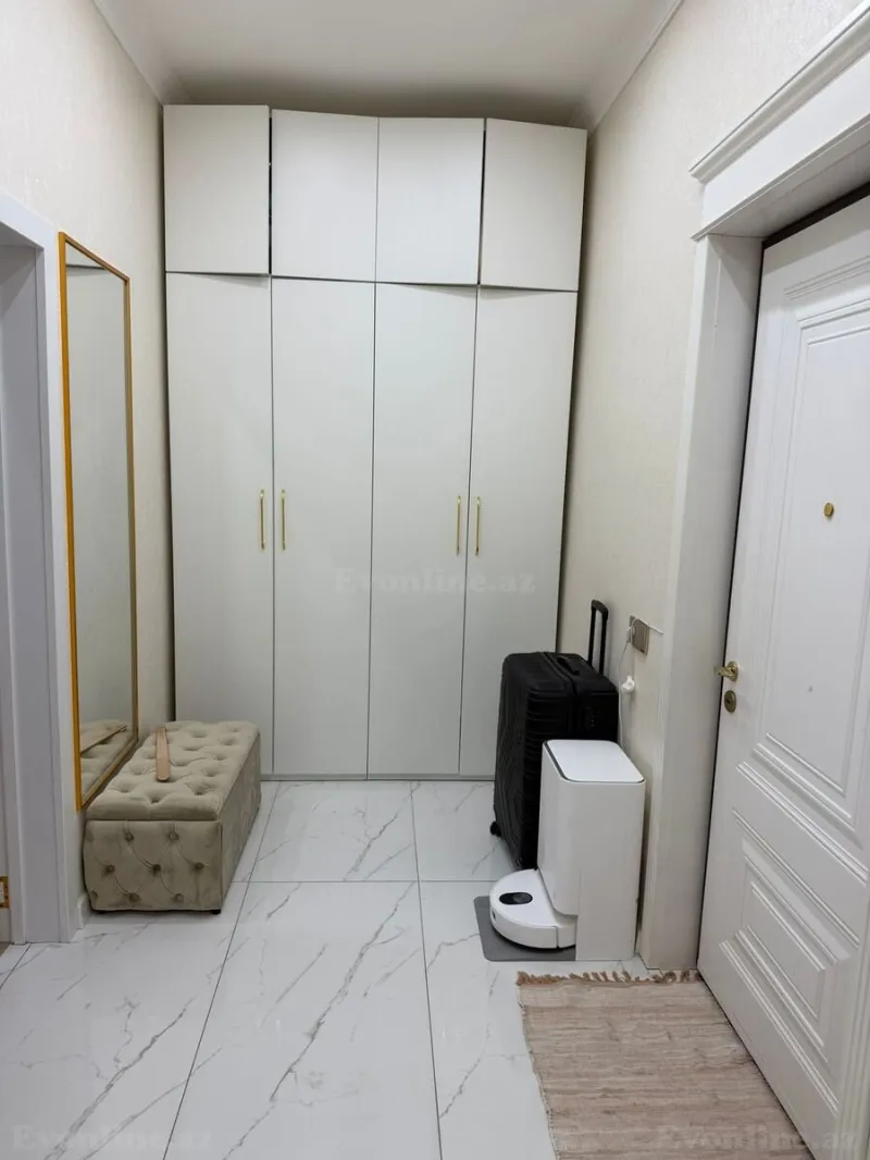 Kirayə verilir 2 otaqlı Mənzil Yeni tikili 110 m² Nəsimi r. - şəkil 7