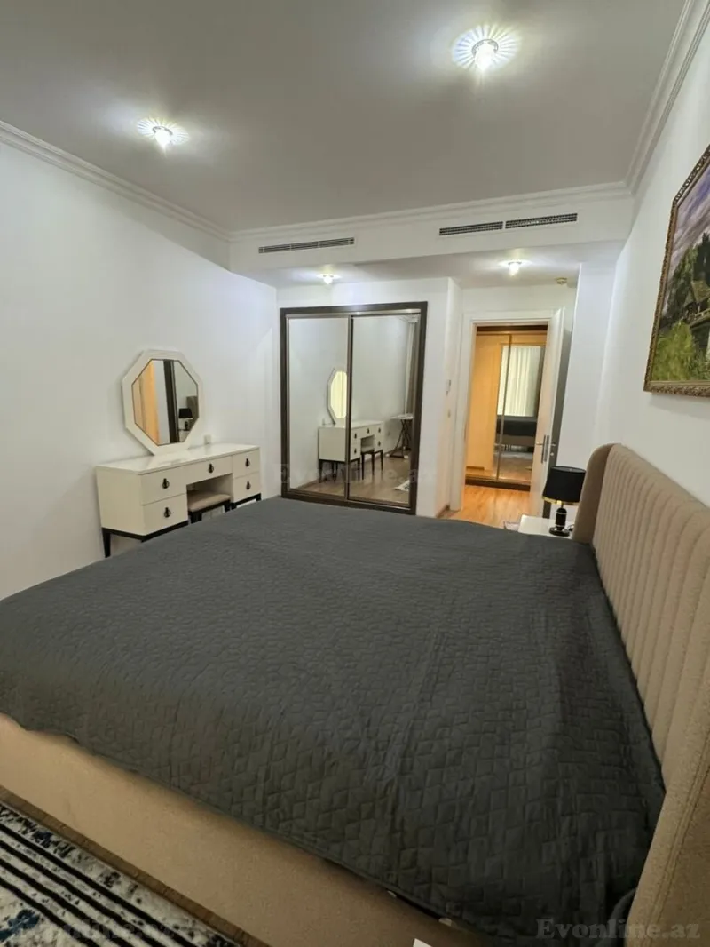 Kirayə verilir 3 otaqlı Mənzil Yeni tikili 150 m² Nəsimi r. - şəkil 5