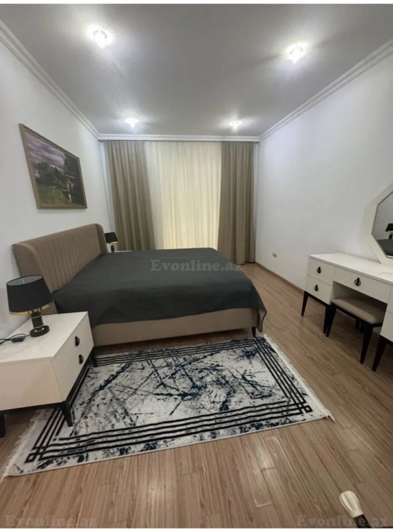 Kirayə verilir 3 otaqlı Mənzil Yeni tikili 150 m² Nəsimi r. - şəkil 6