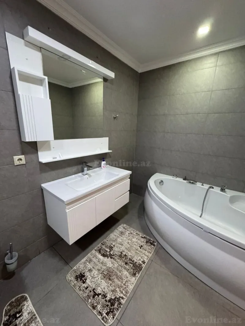 Kirayə verilir 3 otaqlı Mənzil Yeni tikili 150 m² Nəsimi r. - şəkil 8