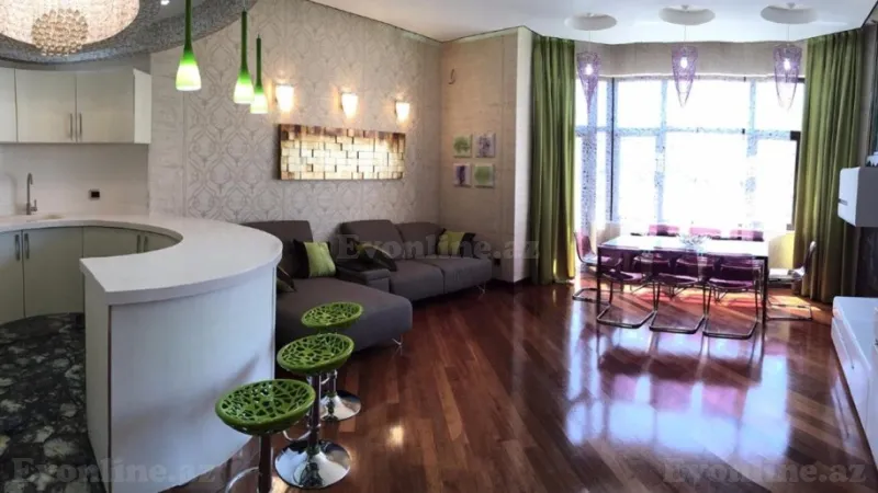 Satılır 3 otaqlı Mənzil Yeni tikili 140 m² Sahil m. - şəkil 5