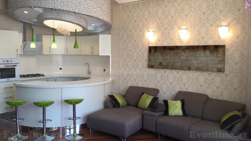 Satılır 3 otaqlı Mənzil Yeni tikili 140 m² Sahil m. - şəkil 6