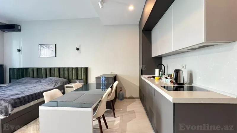 Kirayə verilir 1 otaqlı Mənzil Yeni tikili 75 m² Sabunçu r. - şəkil 6