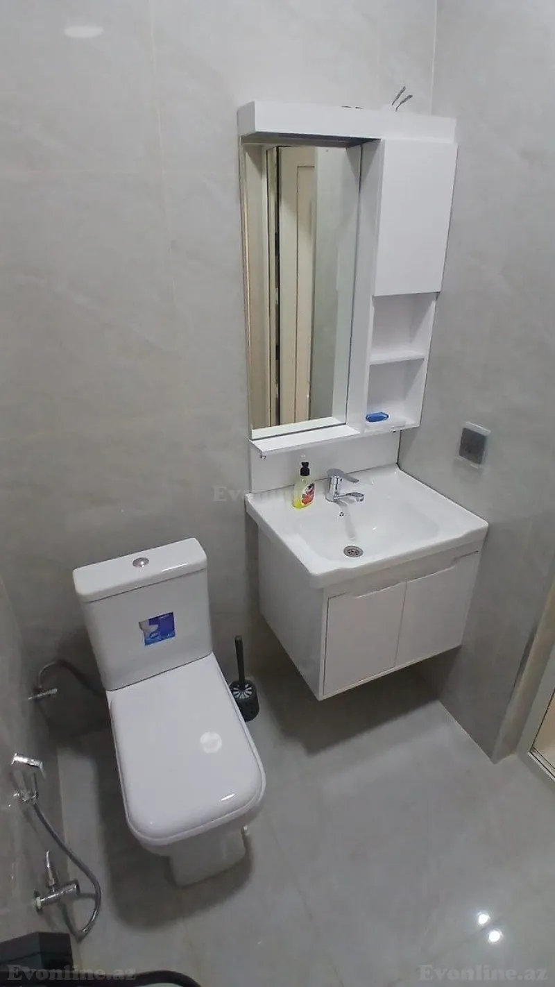 Kirayə verilir 2 otaqlı Mənzil Yeni tikili 55 m² Abşeron r. - şəkil 9