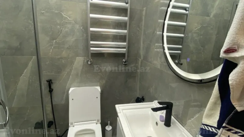 Kirayə verilir 3 otaqlı Mənzil Yeni tikili 80 m² 7-ci mikrorayon - şəkil 3