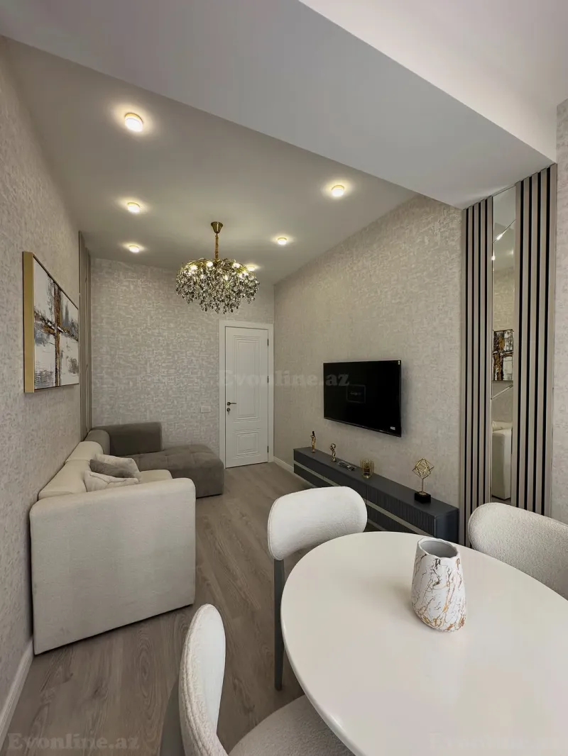 Satılır 2 otaqlı Mənzil Yeni tikili 61 m² Nəriman Nərimanov m. - şəkil 3