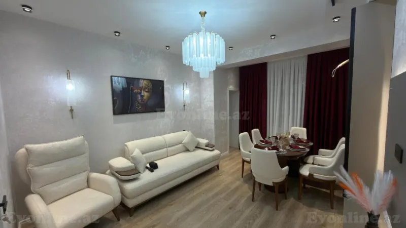 3 otaqlı Mənzil 77 m² Həzi Aslanov Satılır