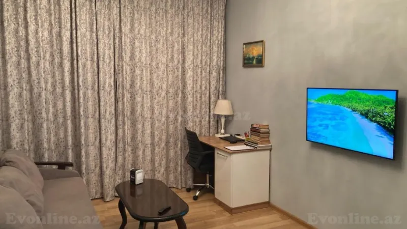 Satılır 1 otaqlı Mənzil Yeni tikili 45 m² Gənclik m.