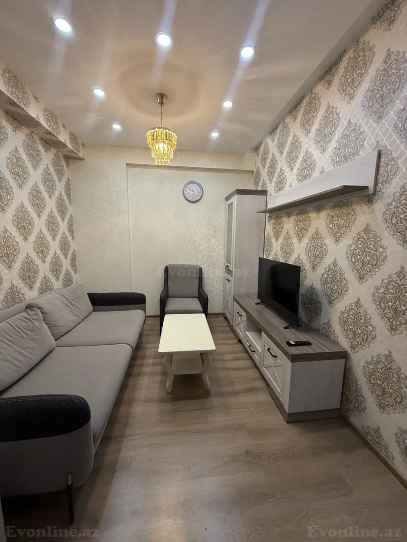 Bakı, Xətai r., Həzi Aslanov m.da 2 otaqlı mənzil kirayə verilir