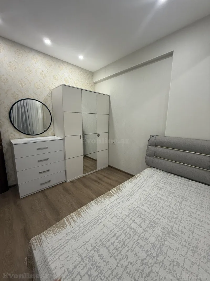 Kirayə verilir 2 otaqlı Mənzil Yeni tikili 60 m² Həzi Aslanov m. - şəkil 4