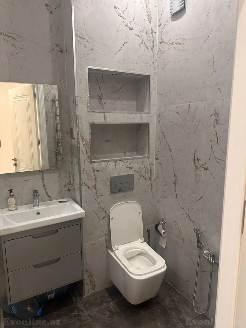 Kirayə verilir 3 otaqlı Mənzil Yeni tikili 100 m² Nizami m. - şəkil 7