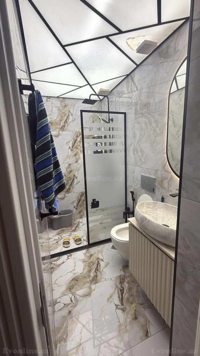 Kirayə verilir 3 otaqlı Mənzil Yeni tikili 90 m² Sahil m. - şəkil 13