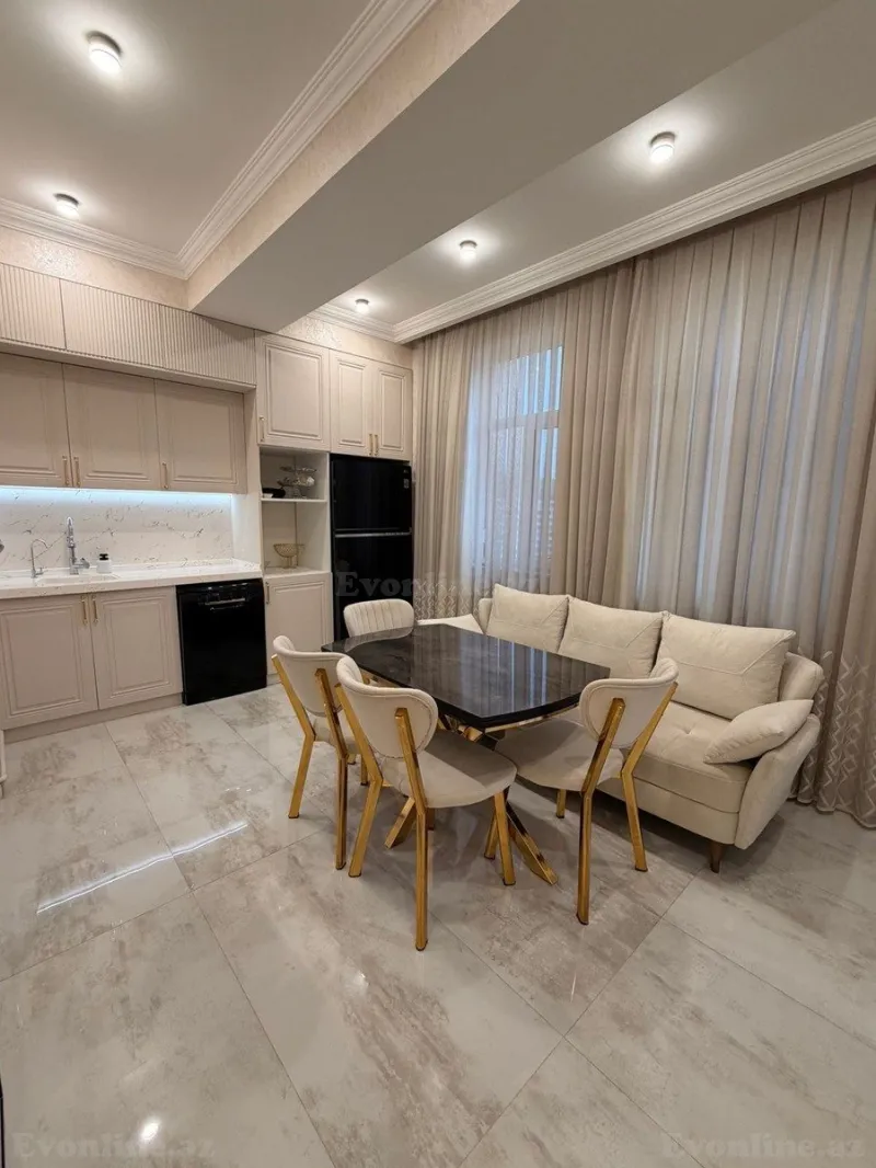 Satılır 3 otaqlı Mənzil Yeni tikili 140 m² Həzi Aslanov m. - şəkil 2