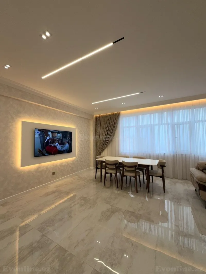 Satılır 3 otaqlı Mənzil Yeni tikili 140 m² Həzi Aslanov m. - şəkil 3