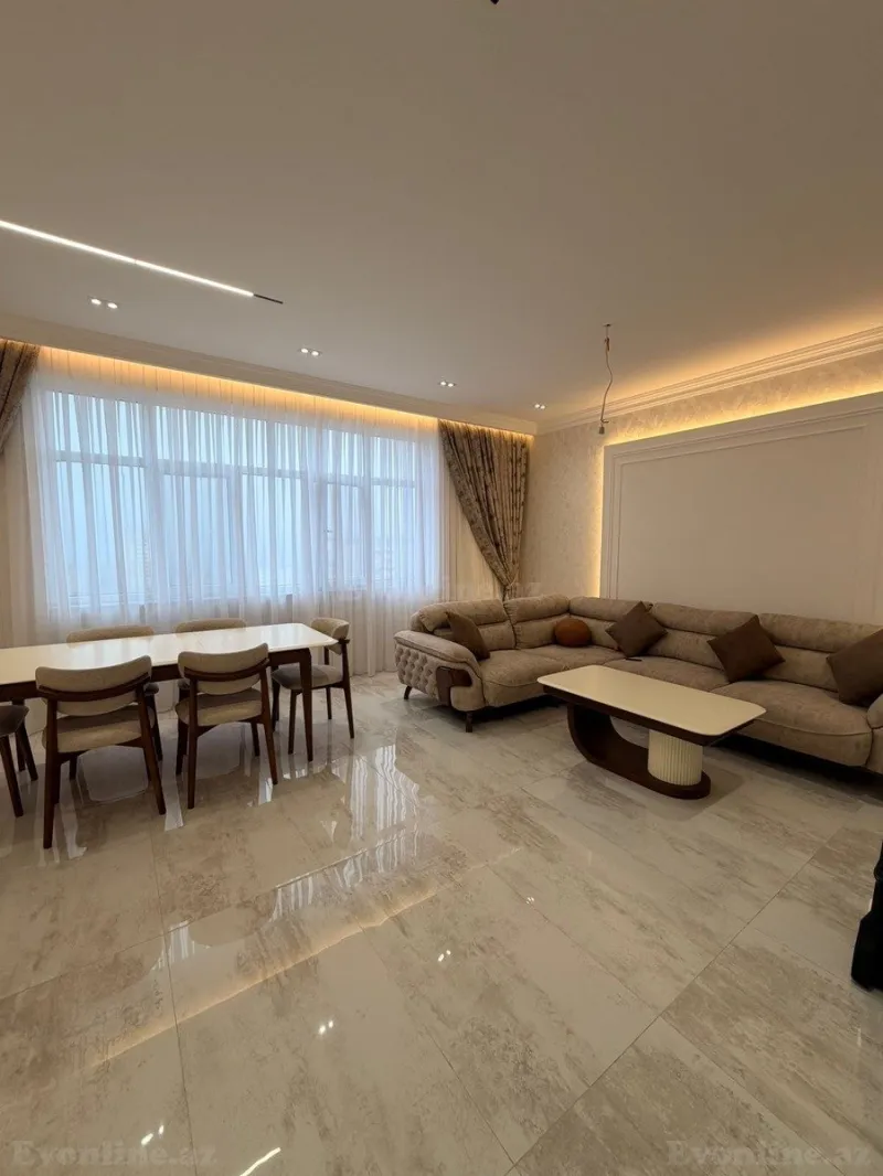 Satılır 3 otaqlı Mənzil Yeni tikili 140 m² Həzi Aslanov m. - şəkil 4